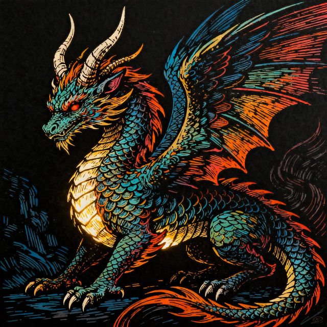 Scratch Drawing Art gallery