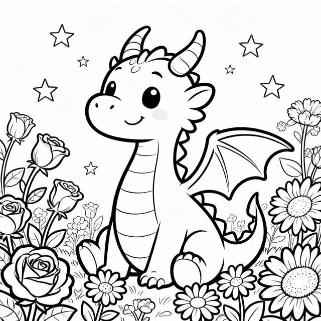 Coloring Book Pictures - Made With AI gallery