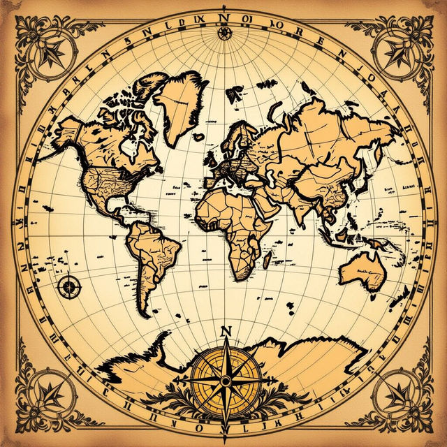 Vintage Map Wallpaper gallery