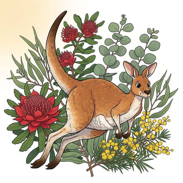 Kangaroo Drawing Gallery gallery