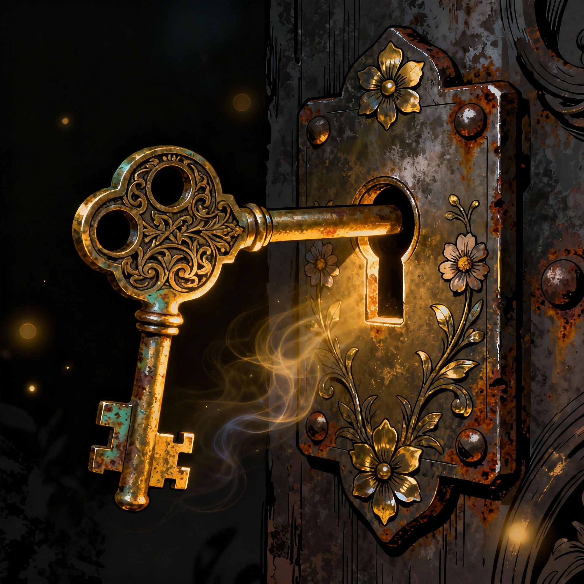 AI Generated Lock And Key Drawings | Nightcafe Creator