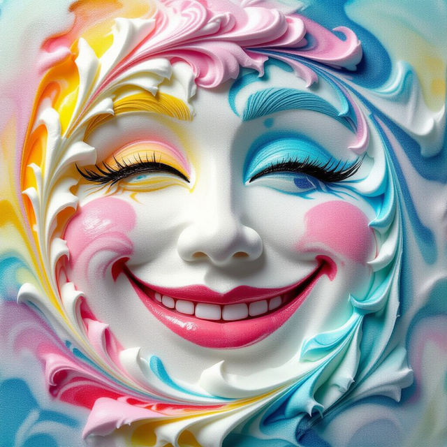 Shaving Cream Art gallery