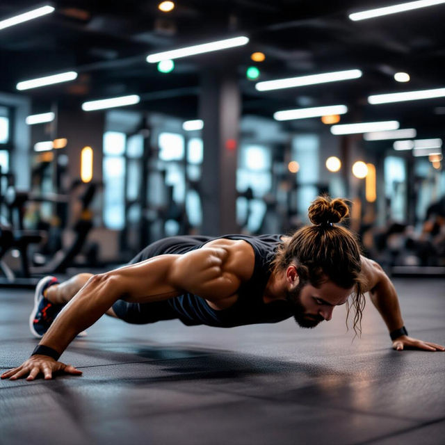 Plank to Push-up Exercise Images gallery