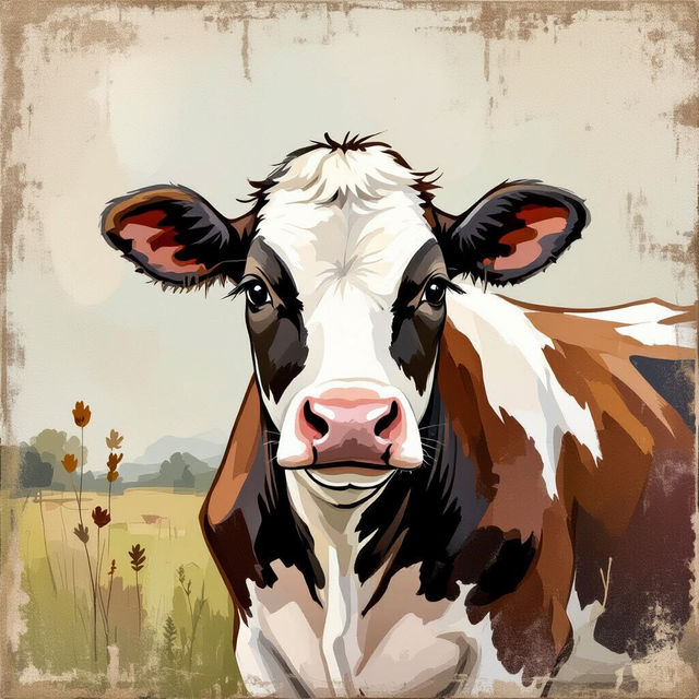 Cow Canvas Wall Art gallery