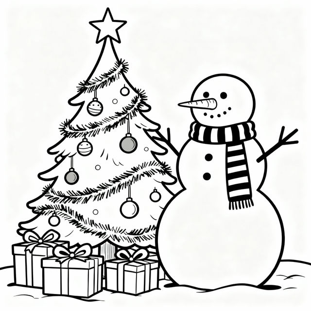 Christmas Pictures To Color gallery