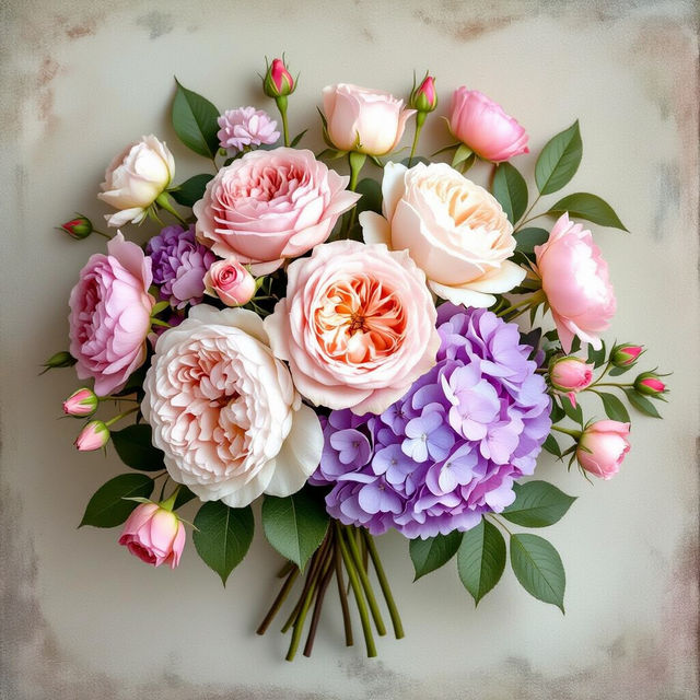 Vintage Flowers Wallpaper - AI Generated gallery