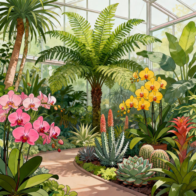 Drawing Plants - AI Art gallery