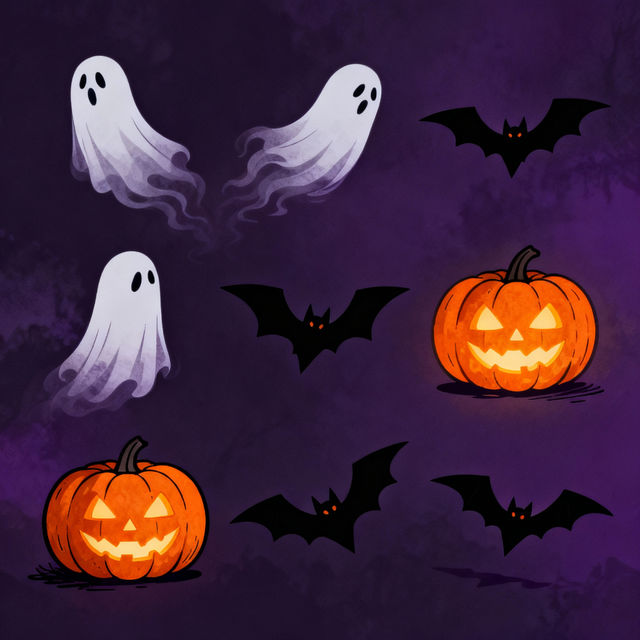 Easy Scary Halloween Drawings gallery