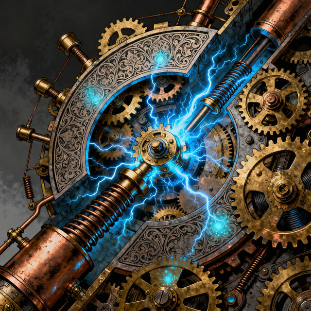 Mechanical Energy Drawings - AI Generated gallery