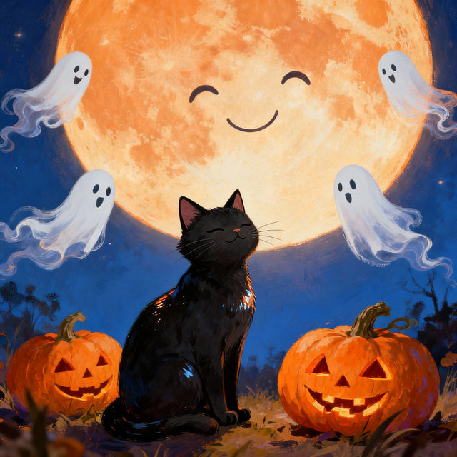 Happy Halloween Drawings - Made With AI gallery