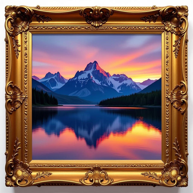 Landscape Picture Frames - AI Generated gallery