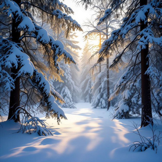 Winter Forest Wallpapers gallery