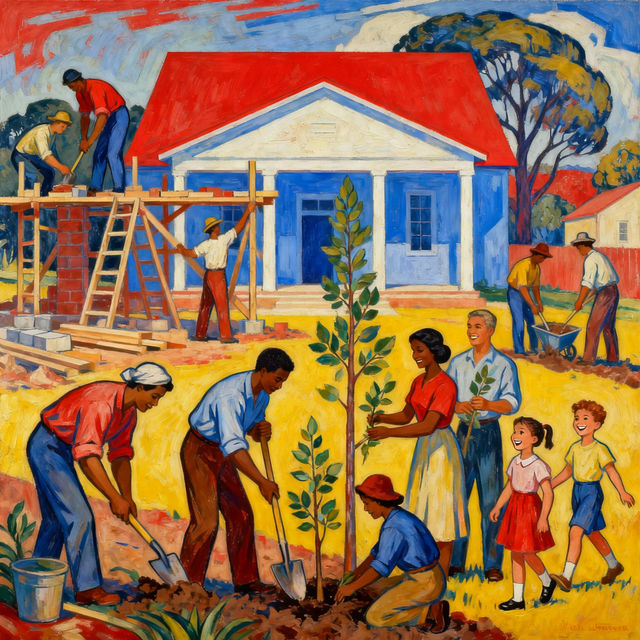 New Deal Drawing gallery