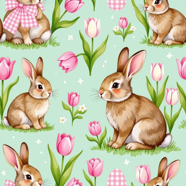 Easter Preppy Wallpaper gallery