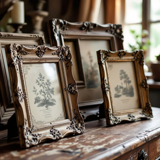 Vintage Rustic Picture Frames gallery