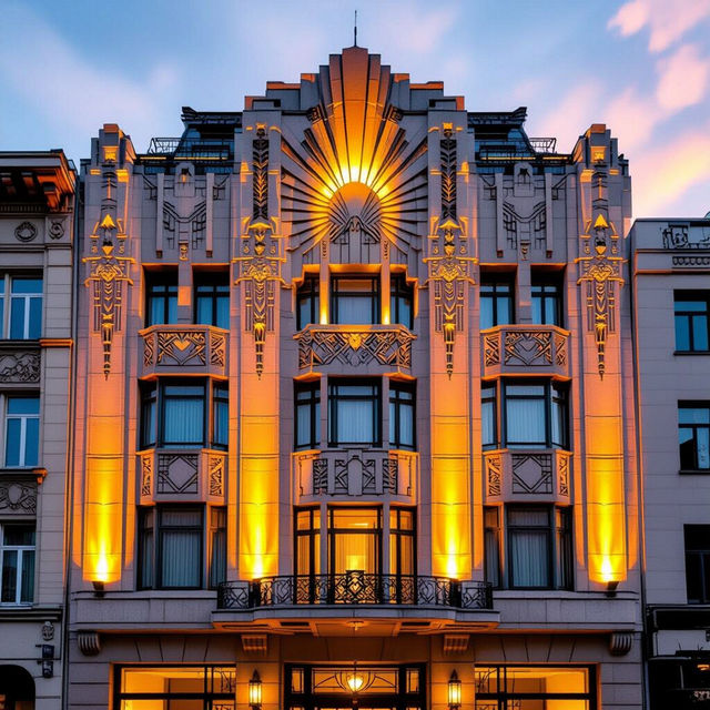 Art Deco Historic District Art gallery