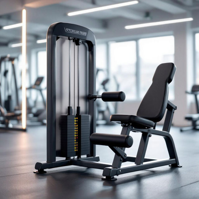 Leg Curl Machine Images - Made With AI gallery