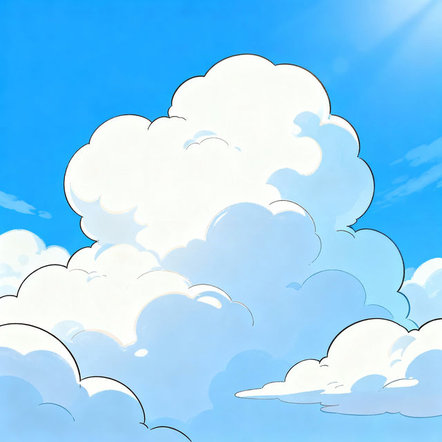 Clouds Easy Drawing gallery