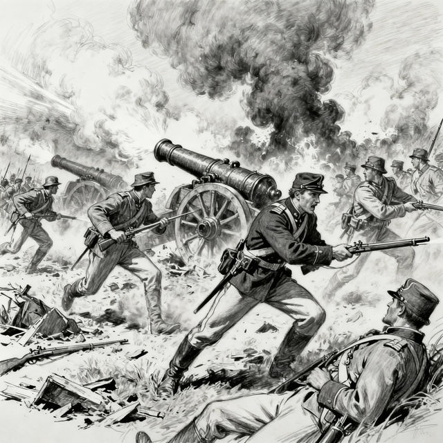 Battle of Gettysburg Drawings gallery