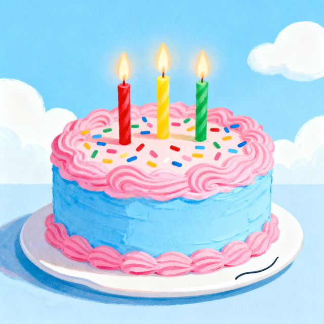 Cake Drawing For Kids gallery