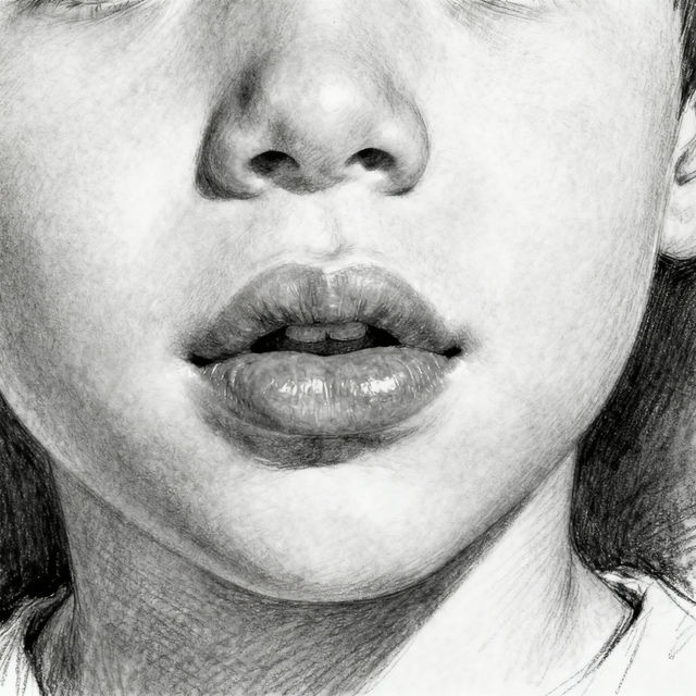 Boy Lips Drawings - Made With AI gallery