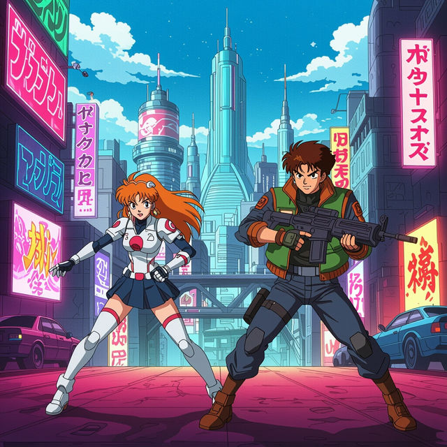 90s Anime Art Style gallery