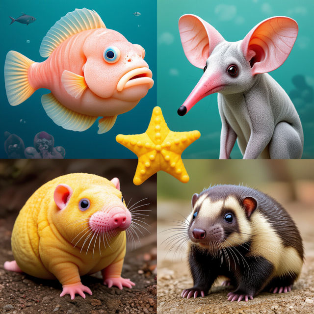 Pictures of Ugly Animals - Made With AI gallery