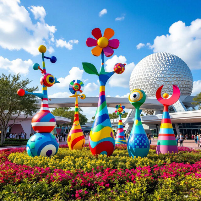 Epcot Art Festival - AI Generated Art gallery