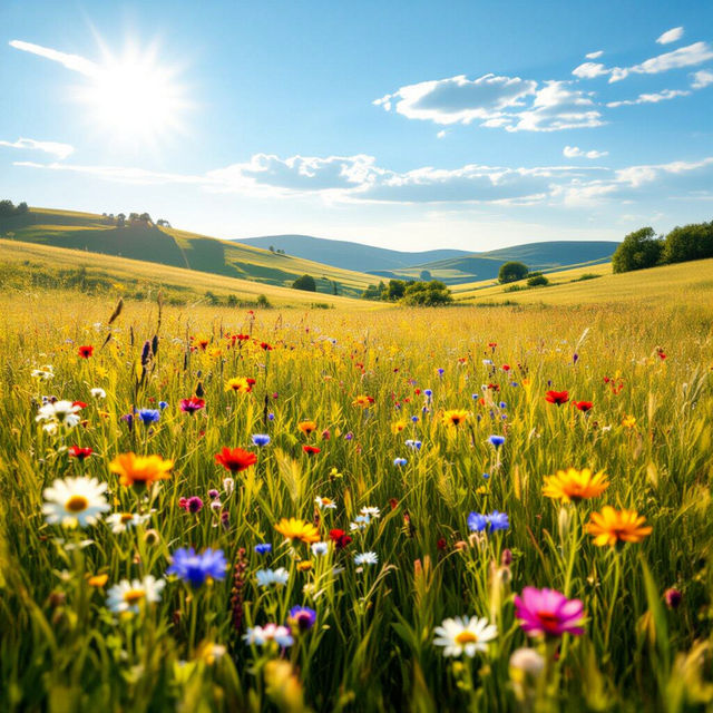 Meadow Wallpapers - AI Generated gallery