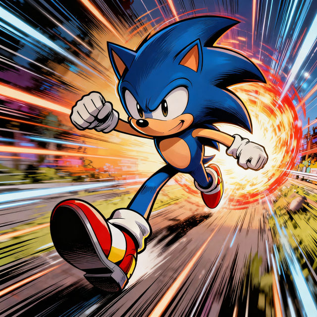 Sonic Hedgehog Drawing gallery