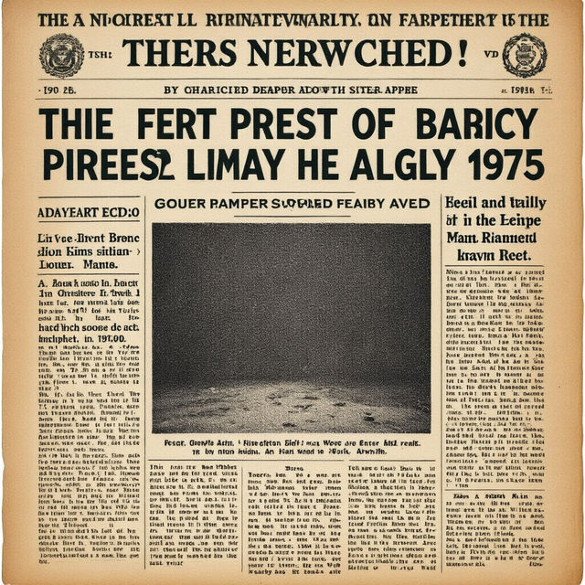 Newspaper Image - Made With AI gallery