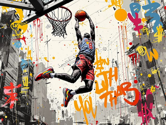 Basketball Drawing & Sports Art gallery