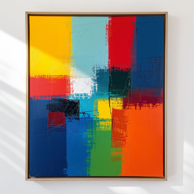 Hanging Canvas Wall Art - Made With AI gallery