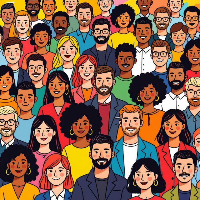 Population Drawings - AI Generated Art gallery