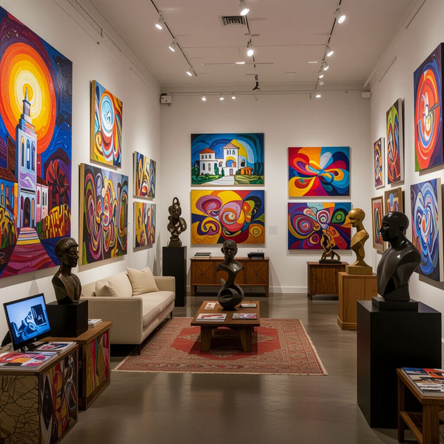 Bakehouse Art Complex - AI Generated Art gallery