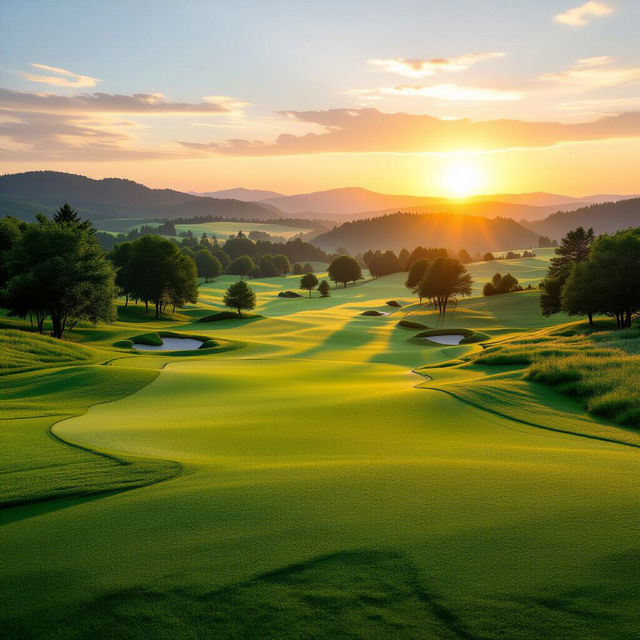 Golf Course Pictures - Made With AI gallery