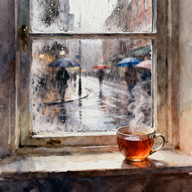 Rainy Day Drawings - AI Art Gallery gallery