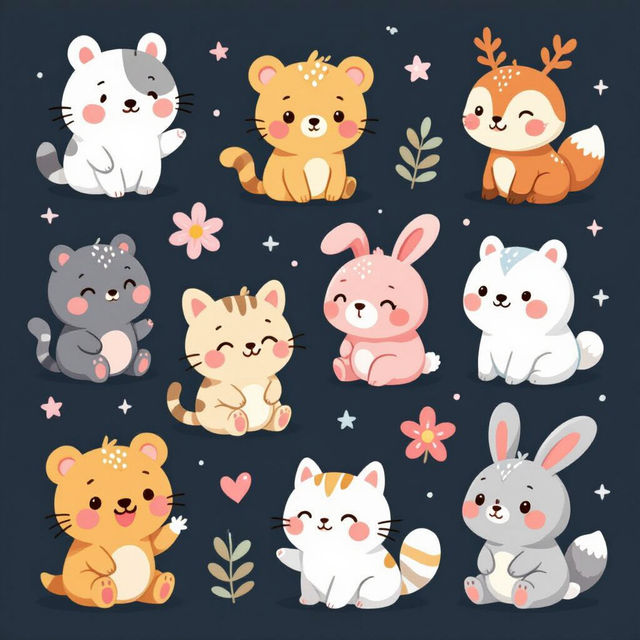 Cute Poses Drawing Reference gallery