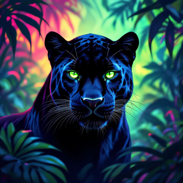 Panther Wallpapers - Fierce AI Art gallery