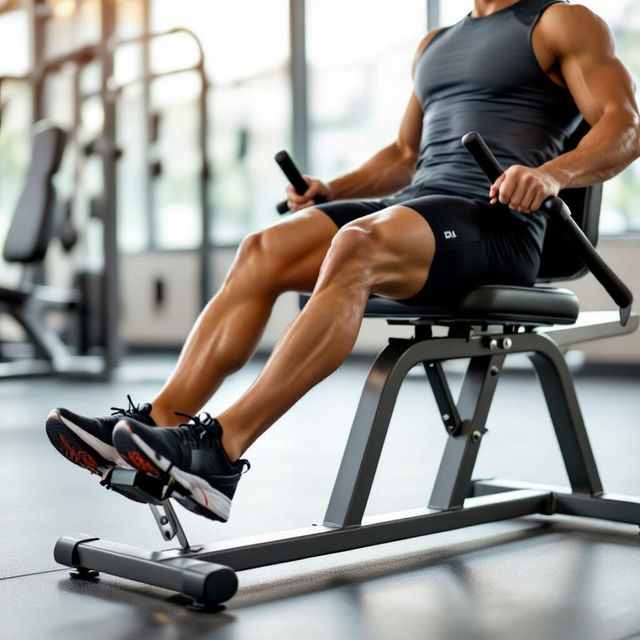 Leg Extension Machine Exercise Images gallery