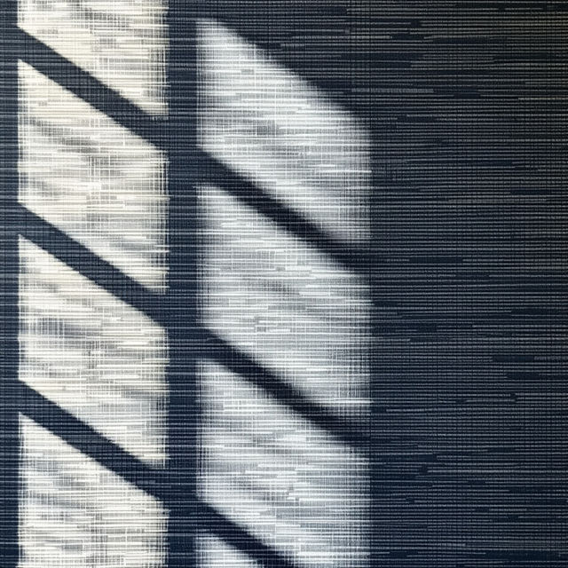 Navy Grasscloth Wallpaper gallery