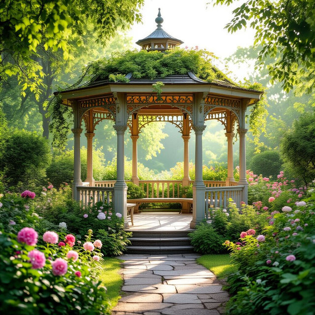 Gazebo Images - Created With AI gallery