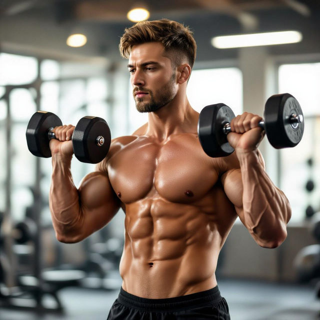 Lateral Raises Exercise Images - Made With AI gallery