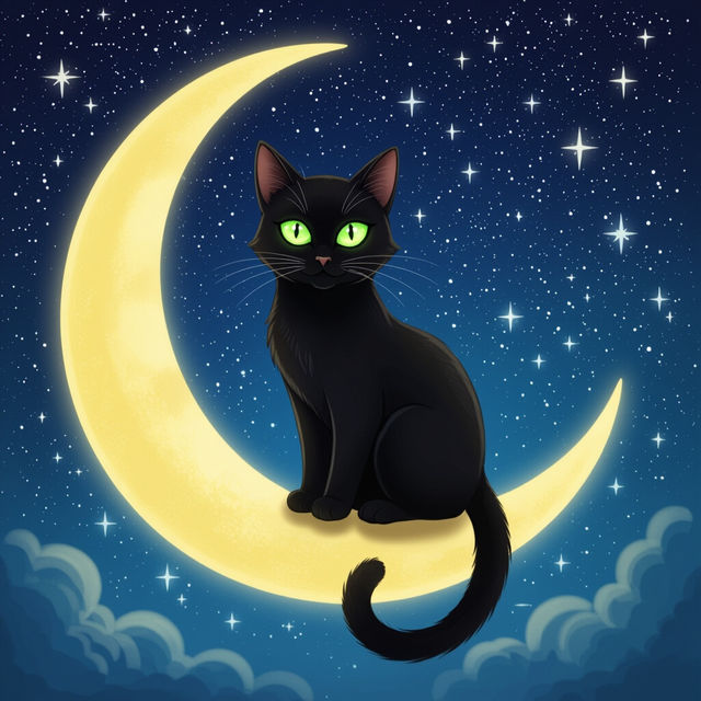 Images Of Black Cats - Created With AI gallery