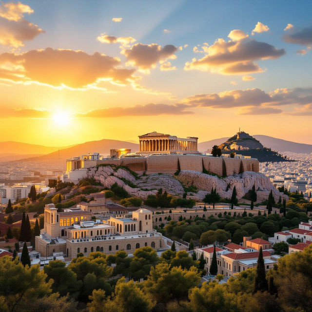 Pictures of Athens - AI Generated gallery