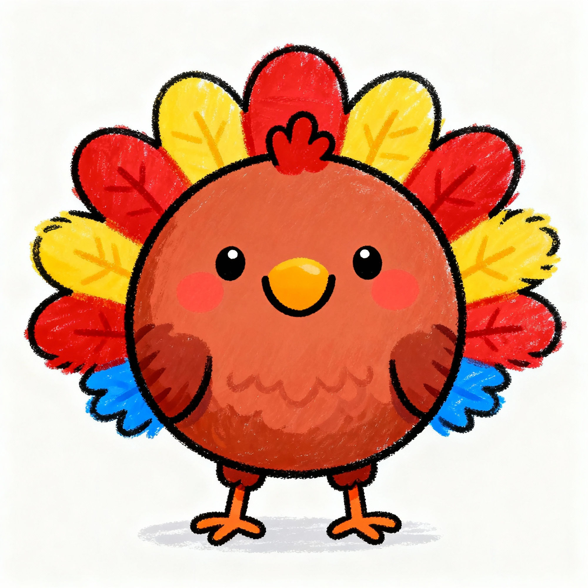 Easy Turkey Drawing For Kids - Create Fun Turkey Art