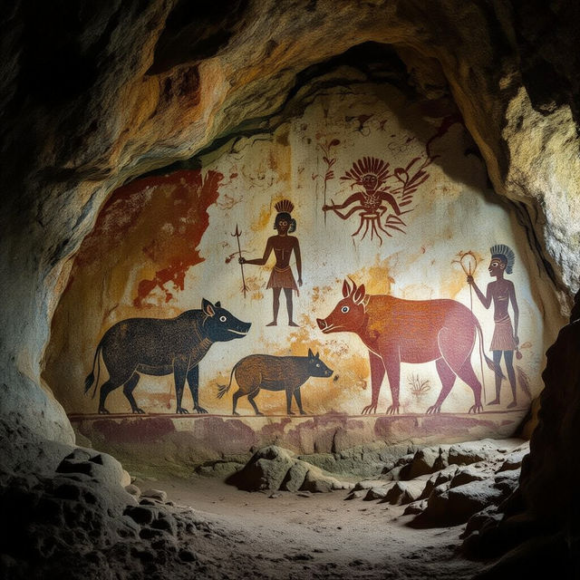 Sulawesi Cave Art gallery