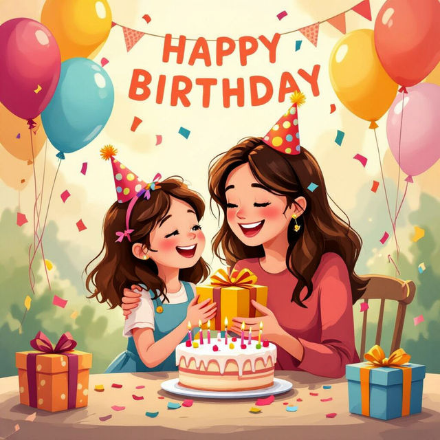 Happy Birthday Images For Daughter - Made With AI gallery