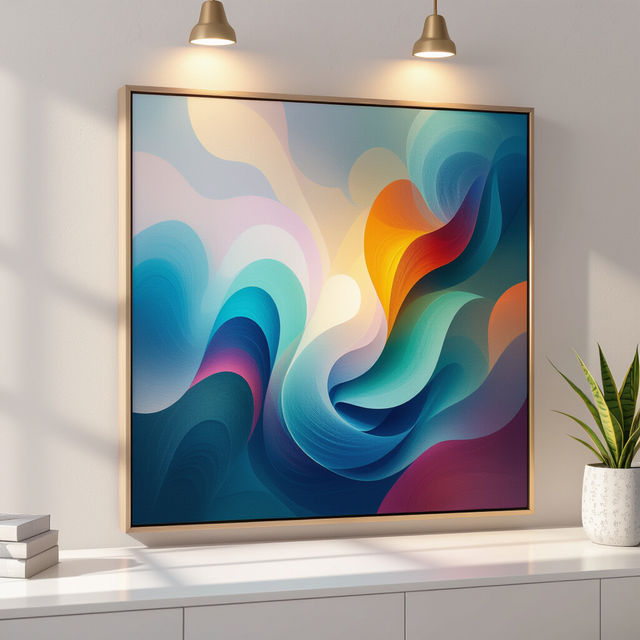 Picture Printing and Framing with AI Art gallery