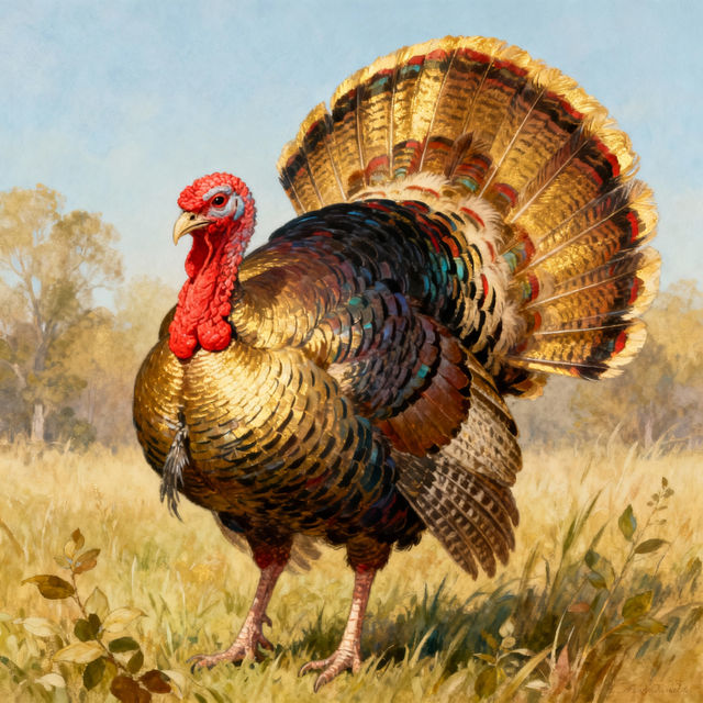 Drawing Of Turkey - AI Generated gallery